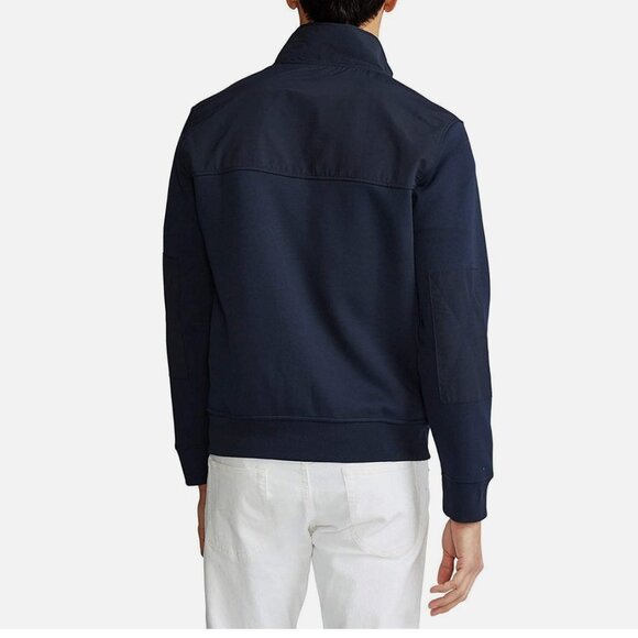 Ralph Lauren Polo Classic Hybrid Double-Knit Jacket Navy Size LT/GL - Picture 2 of 8
